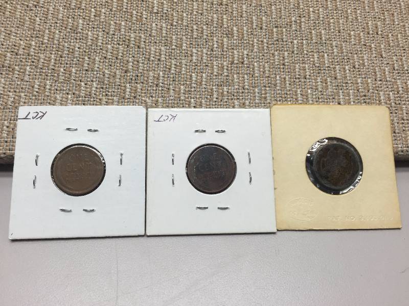 1925 P, D, S WHEAT CENTS