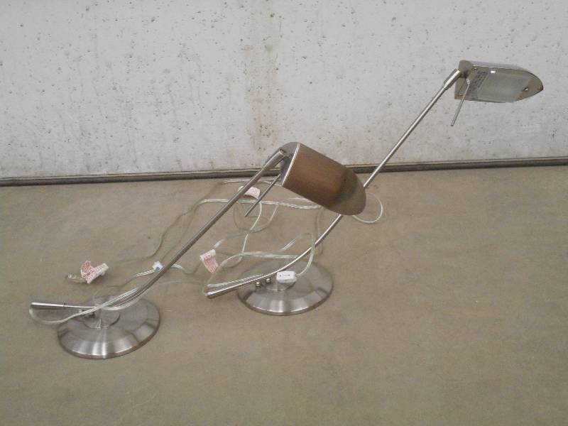 (2) Matching Adjustable Desk Lights...