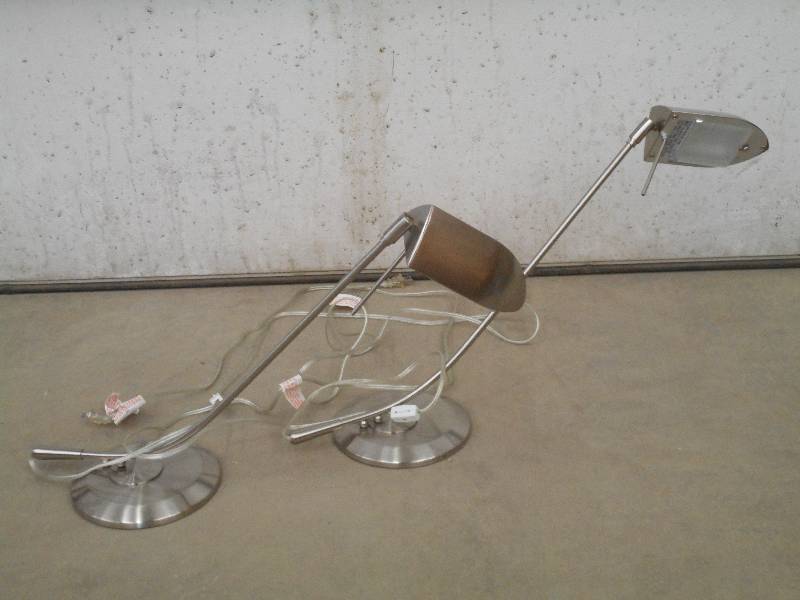 (2) Matching Adjustable Desk Lights...