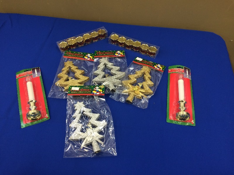 Large Lot of assorted Christmas Items  Ornaments  Lot of approx. 25-50  All New Product  View all pictures