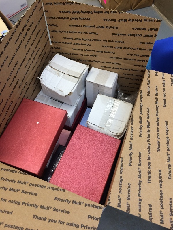Assorted lot of picture frames and jewelry boxes.  All New and in boxes Lot of approx. 30   view all pictures