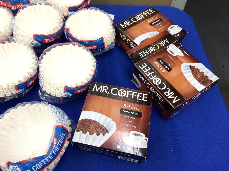 Large lot of coffee filters and cup cake - cups   All New Product