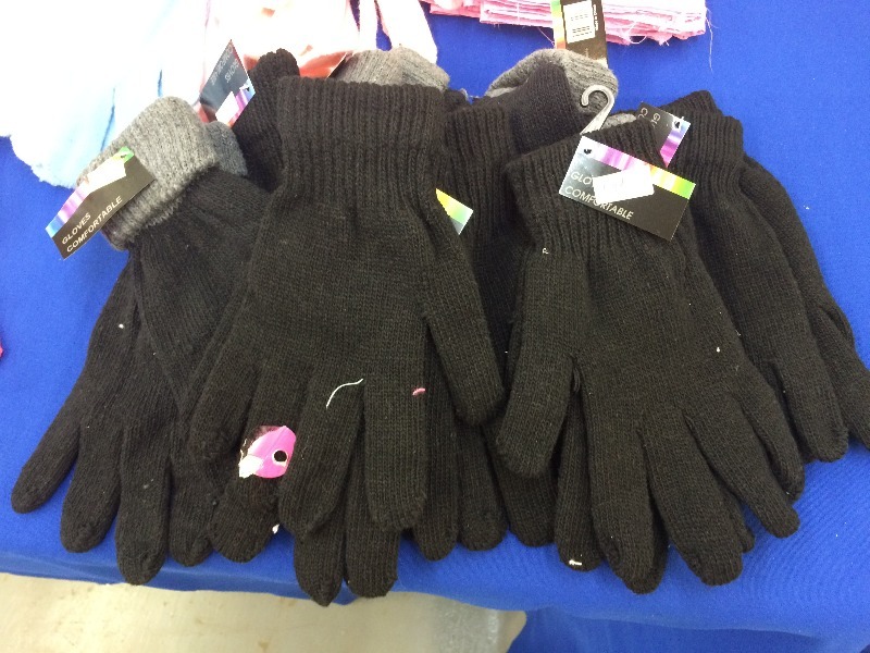 Assorted lot of slippers, socks, gloves, hats, ear muffs, bandanas    New Product - view all pictures