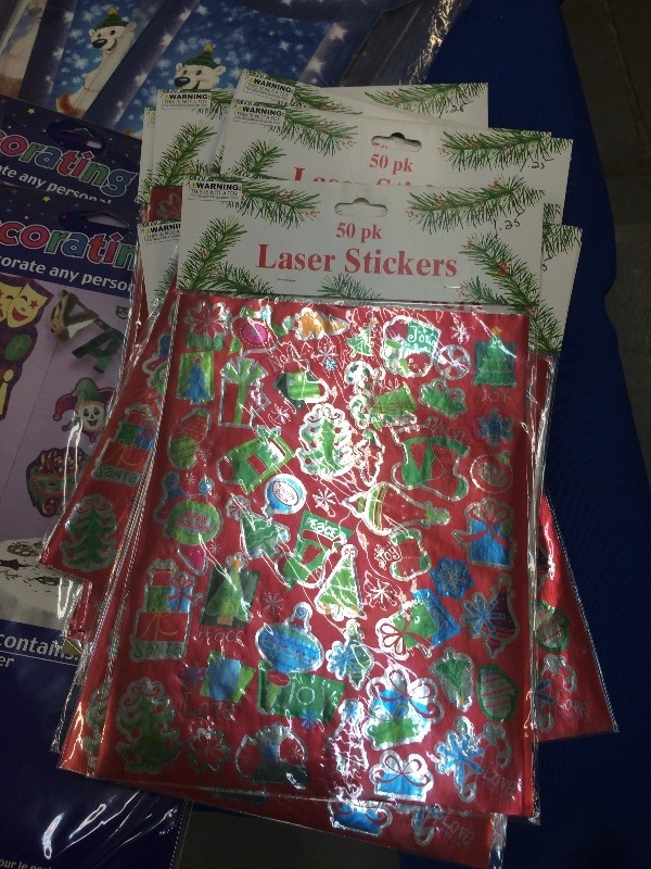 Assorted Lot of Christmas & Birthday items  -  All New Product  - View all pictures