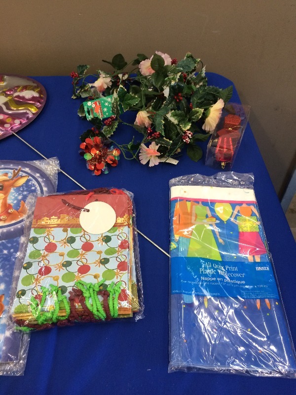 Assorted Lot Items, gift bags, signs - All New Products - View all pictures