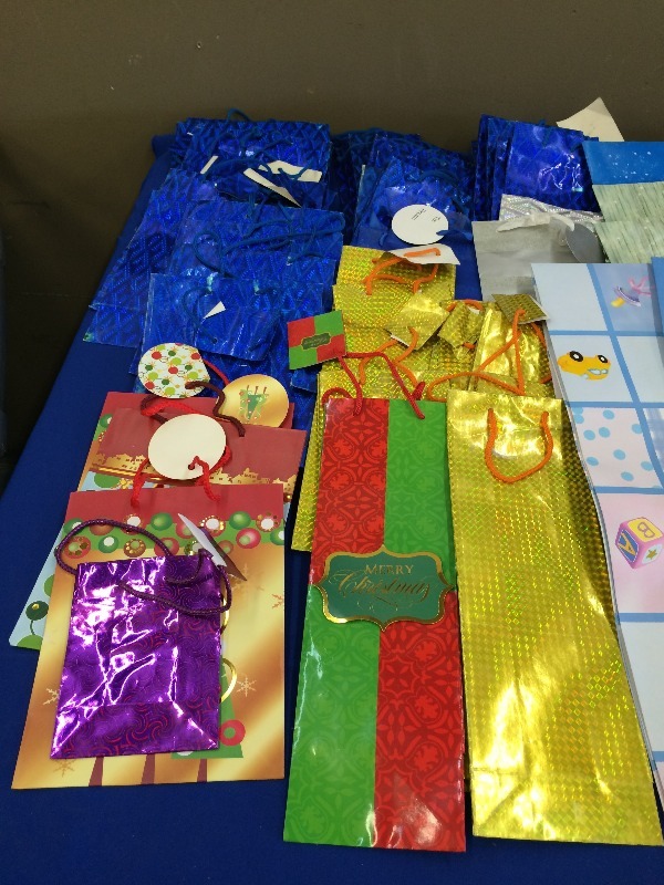 Assorted Lot Items, gift bags - All New Products - View all pictures estimated at 50 items