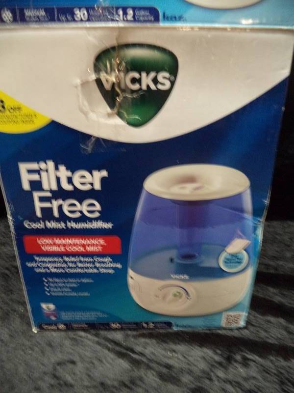 Vicks Filter Free Cool Mist Humidifier