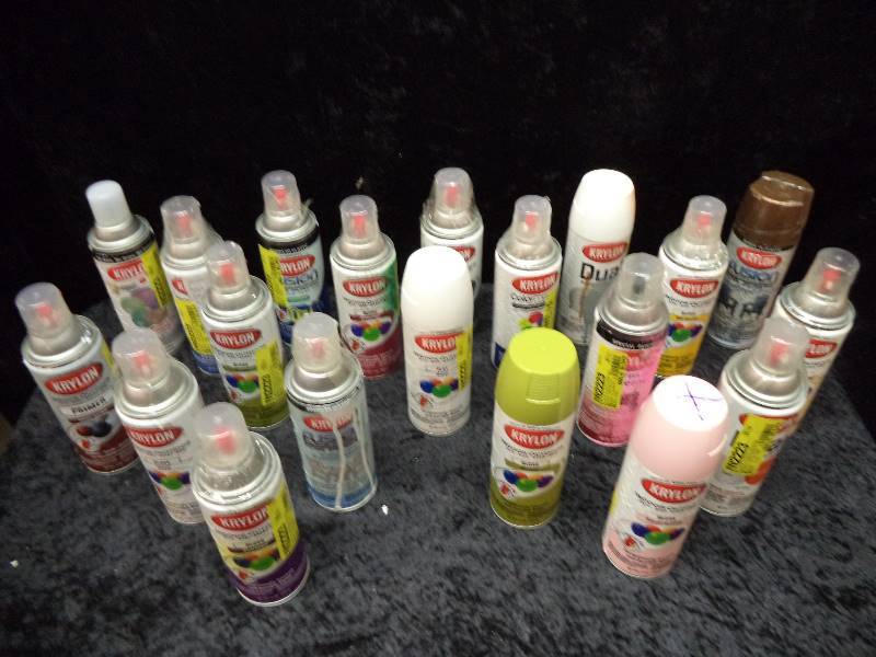 Lot - Misc Colored Spray Paint