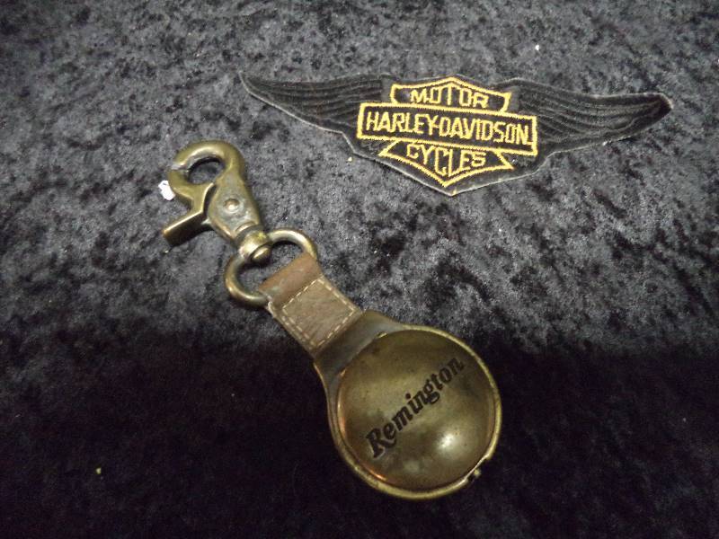 Remington Watch Fob, Harley Davidson Patch