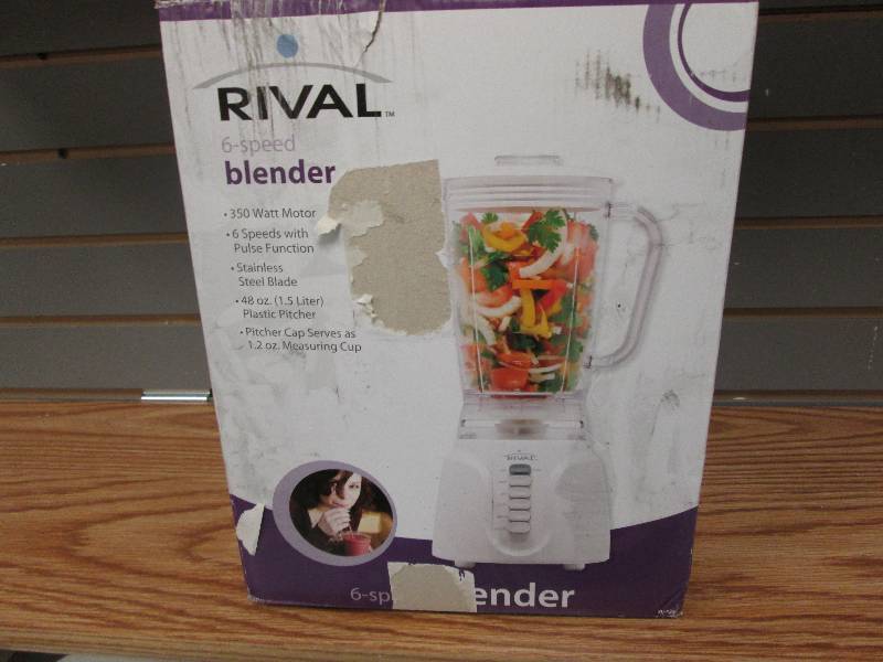 lot 44 image: Rival 6 speed blender RV-928...