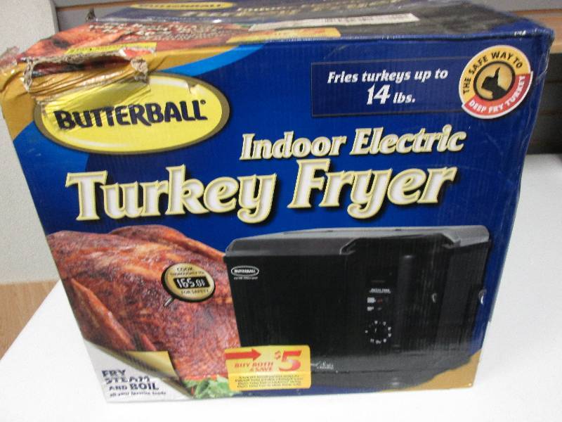 lot 49 image: Butterball Indoor Electric Turkey F...