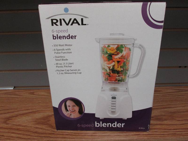 lot 50 image: Rival 6 speed blender RV-928...