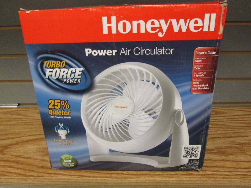 lot 96 image: Honeywell Power Air Circulator- tes...