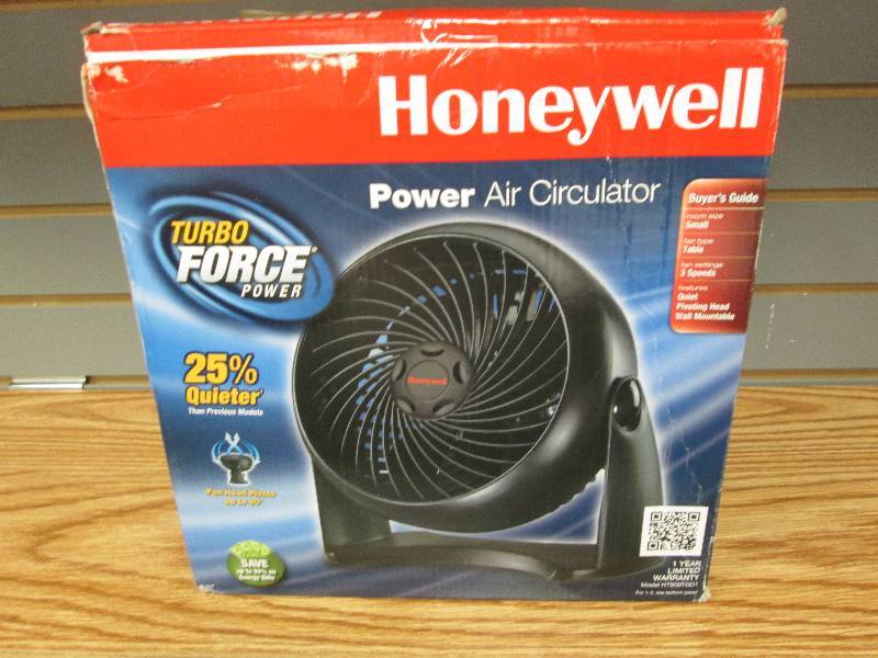 lot 97 image: Honeywell Power Air Circulator- tes...