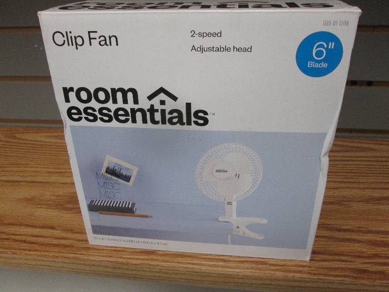 Room Essentials 2-speed Clip Fan... | Retail Store Overstock & Returns