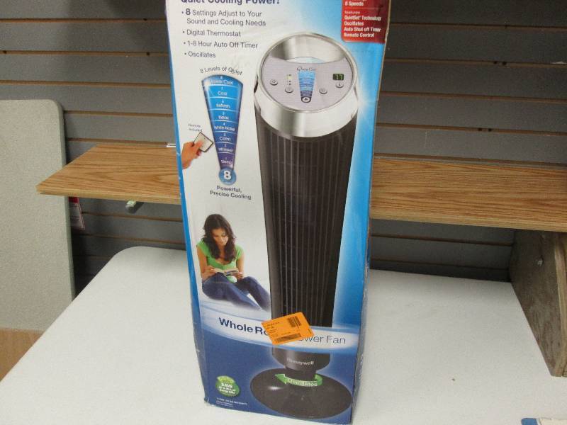 lot 123 image: Honeywell Quiet Set Whole Room Towe...