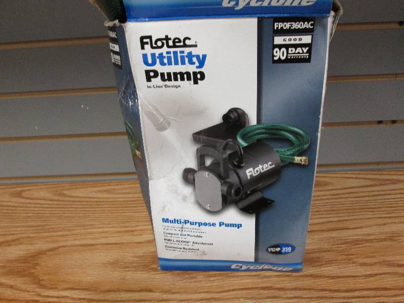 lot 139 image: Flotec Utility Pump in line design ...