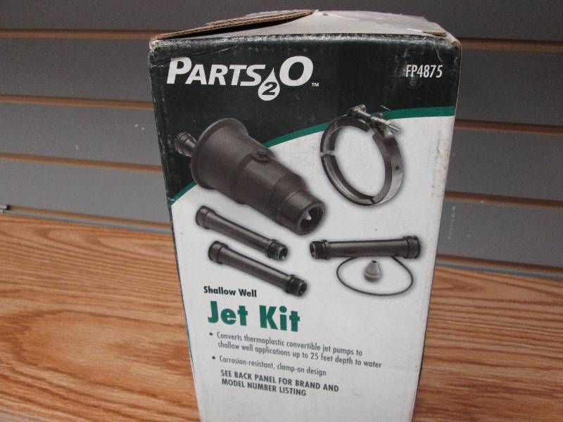 lot 141 image: Parts2O FP4875 Shallow Well Jet Kit...