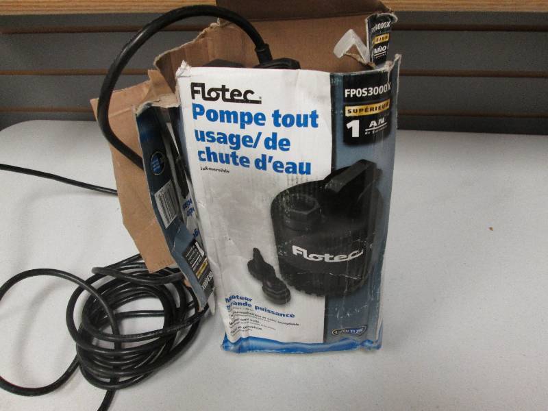 lot 142 image: Flotec Utility Waterfall Pump FP0S3...
