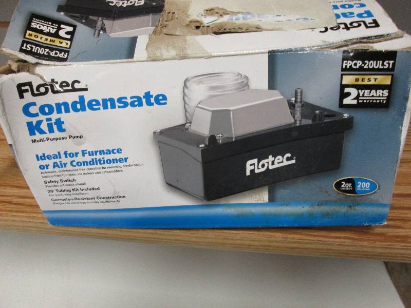 lot 148 image: Flotec Condensate Kit multi-purpose...