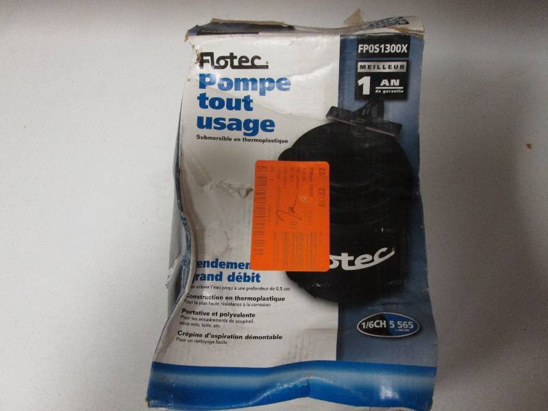 lot 149 image: Flotec Utility Pump submersible the...