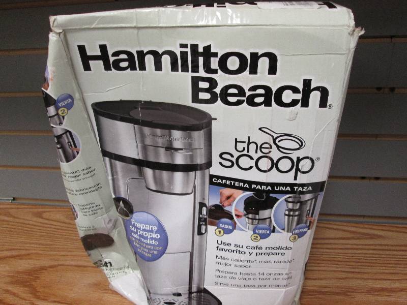 lot 179 image: Hamilton Beach the Scoop Single Ser...