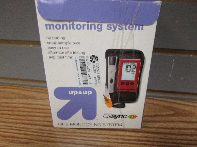 lot 229 image: Up & Up glucose monitoring system R...