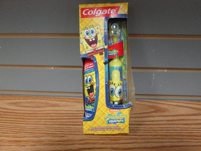 lot 234 image: Colgate SpongeBob power toothbrush ...