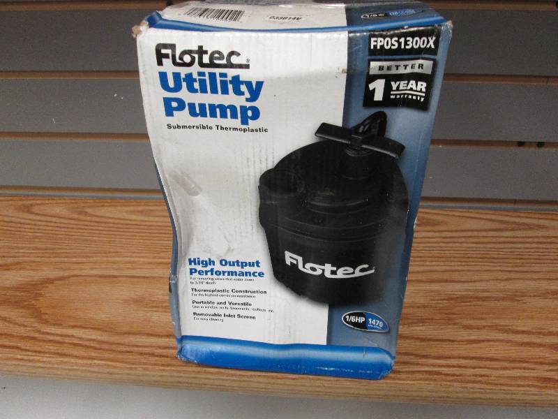lot 248 image: Flotec Utility Pump submersible the...