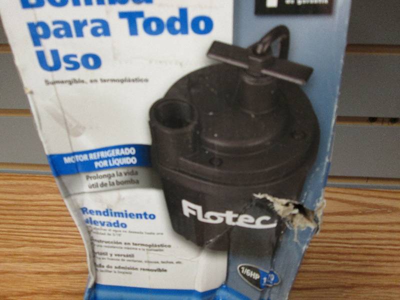 lot 256 image: Flotec Utility Pump submersible the...