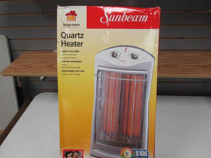 lot 317 image: Sunbeam Large Room Quartz Heater - ...