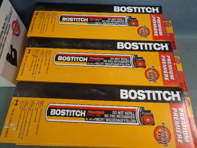 Bostitch Compressed Flammable liquified Gas