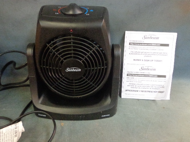 Sunbeam Dual Comfort Heater Fan