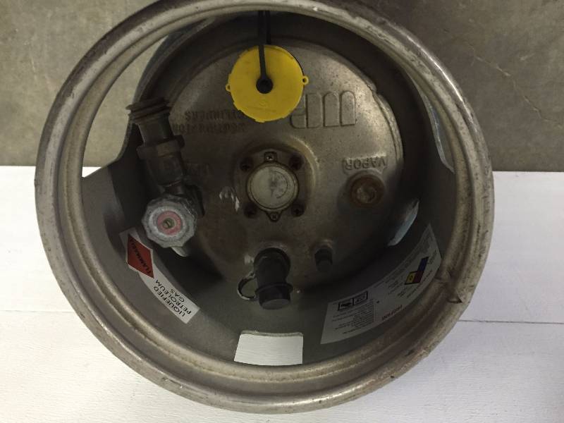 PROPANE TANK 43LB, CERTIFIED AND FULL