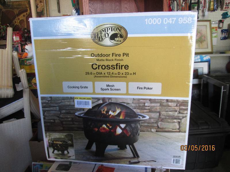 lot 86 image: Crossfire outdoor firepit, appears ...