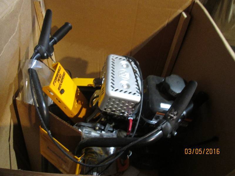 lot 106 image: Pullon Pro garden tiller, appears n...