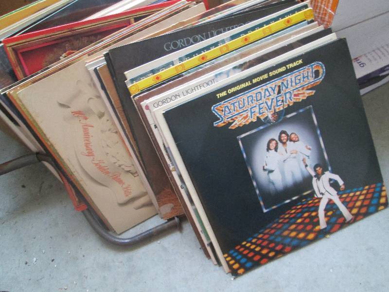 lot 175 image: Lot of vinyl records, many great ar...