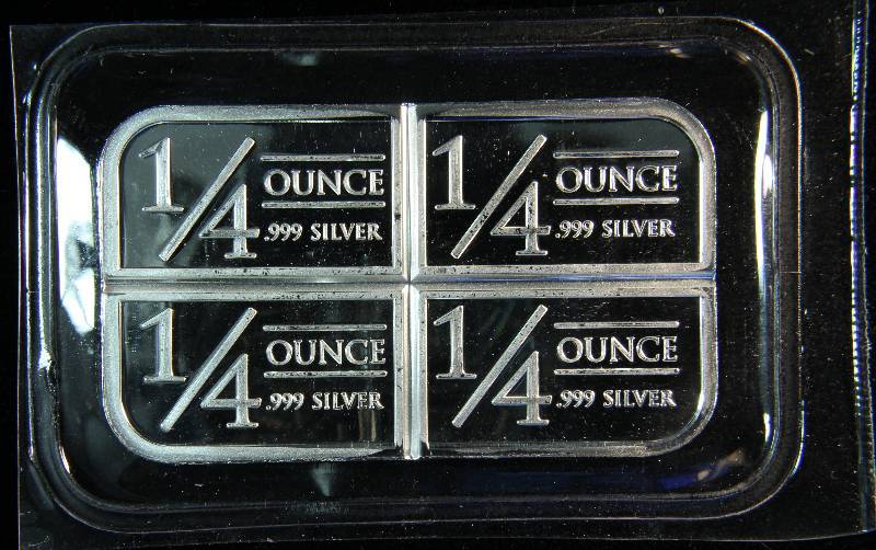 1 TROY OZ. .999 FINE SILVER STAGECOACH BAR (4 X 14 CRACKER)
