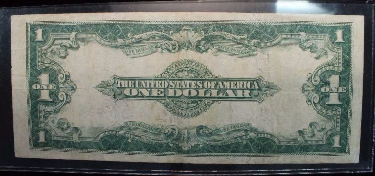 SERIES 1923 LARGE SIZE $1 SILVER CERTIFICATE HORSEBLANKET NOTE