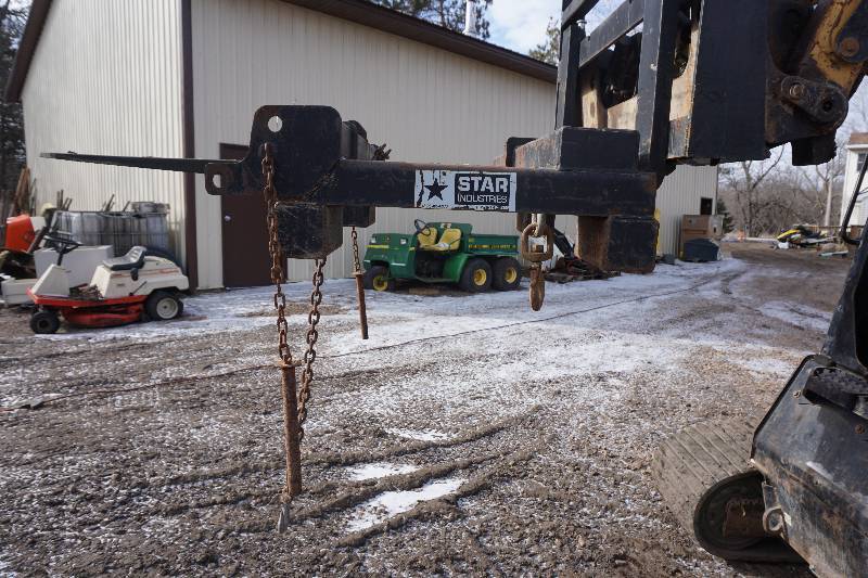 Star Industries Fork Lift Skid Loader Universal Lift Hook Attachment