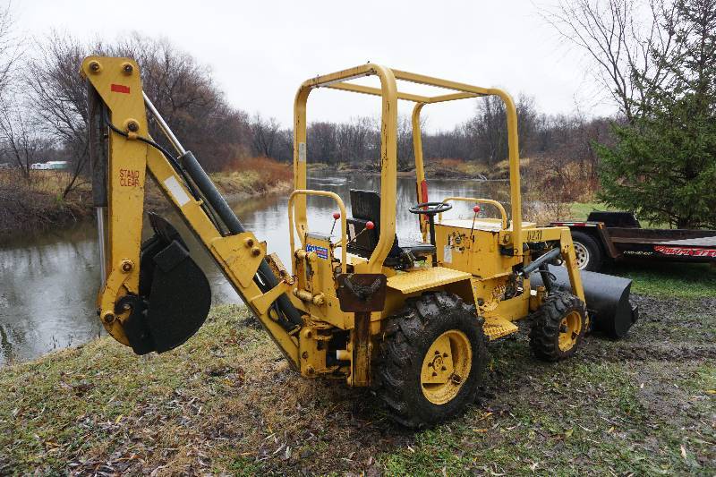 Terramite Model T5C Mini Tractor Loader Back Hoe