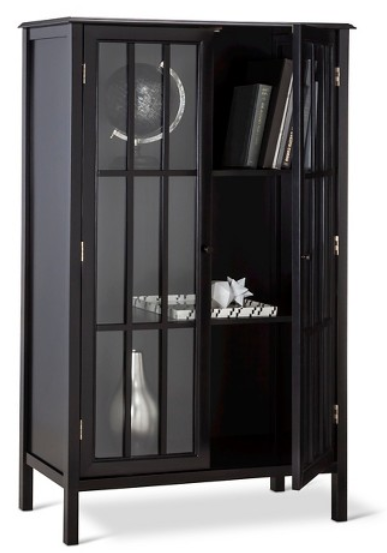 Windham Library Cabinet - Black