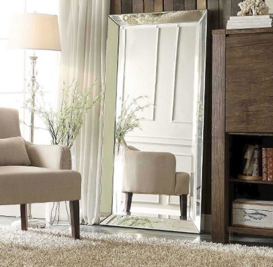Inspire Q Leonora Wall Mirror - 64h x 32.2w