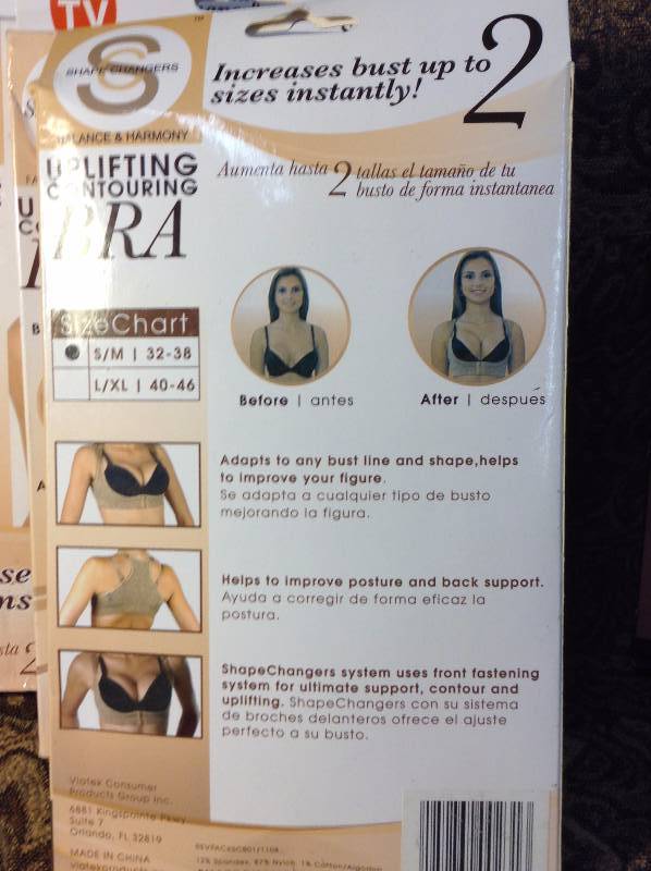 3 Shape Changer Bras and Ankle Brace