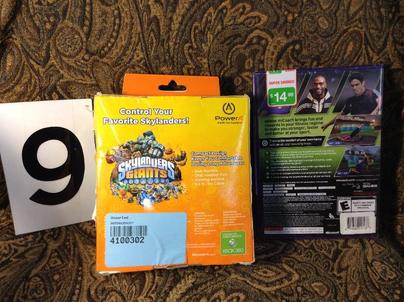 Xbox 360 Controller and Game