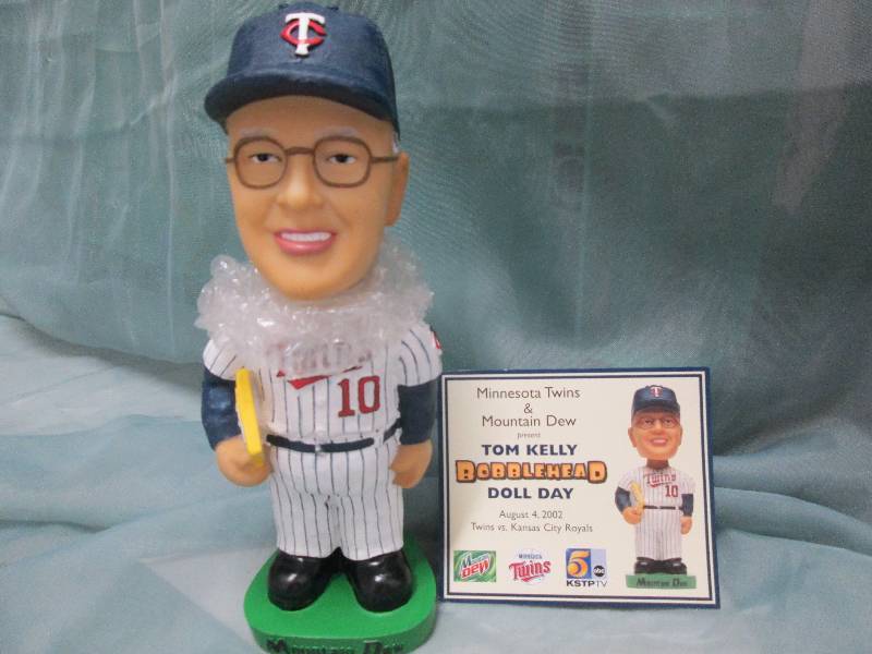 Tom Kelly Bobblehead Doll Day Augus...