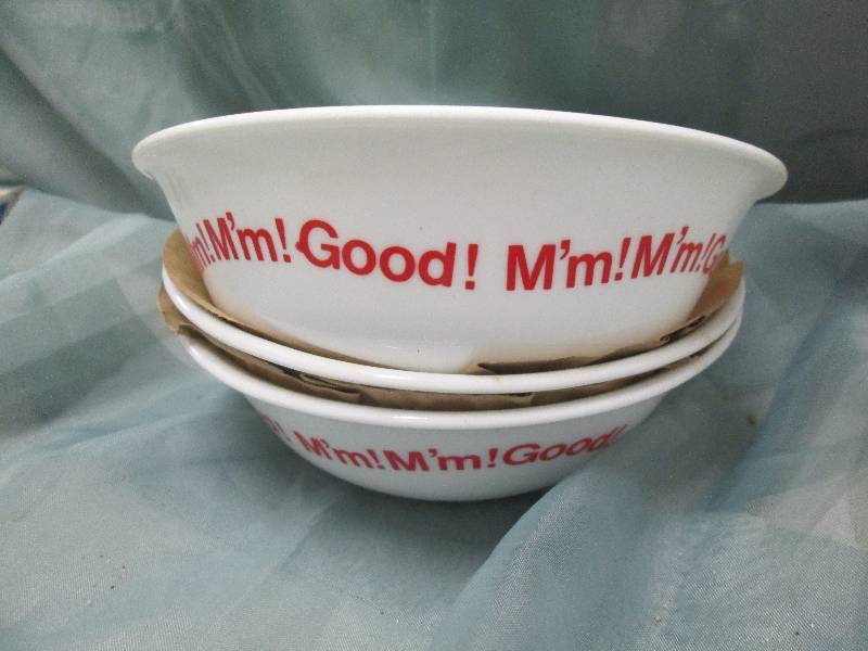 Cambells Mm Mm Good Bowls  set...
