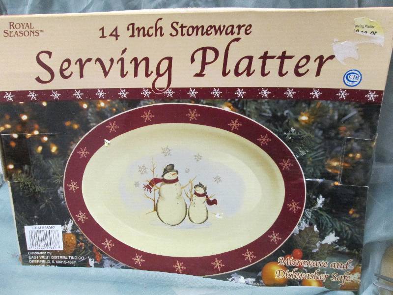 Royal Seasons 14 inch Stoneware Ser...