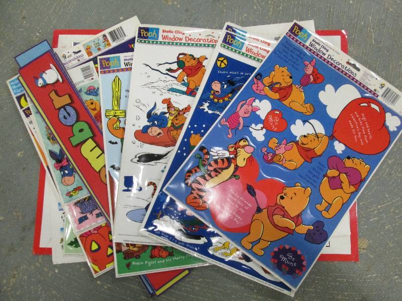Winnie the Pooh Window Clings...