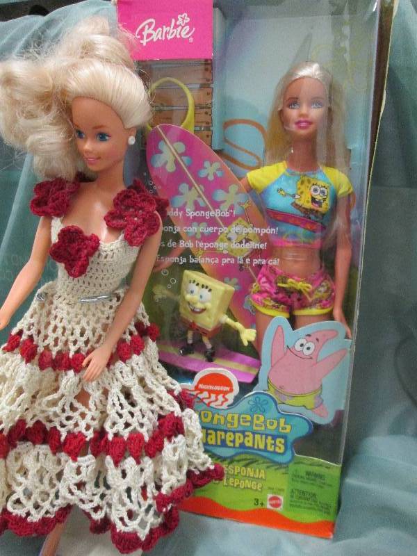 Barbie Dolls, Spongebob Squarepants...